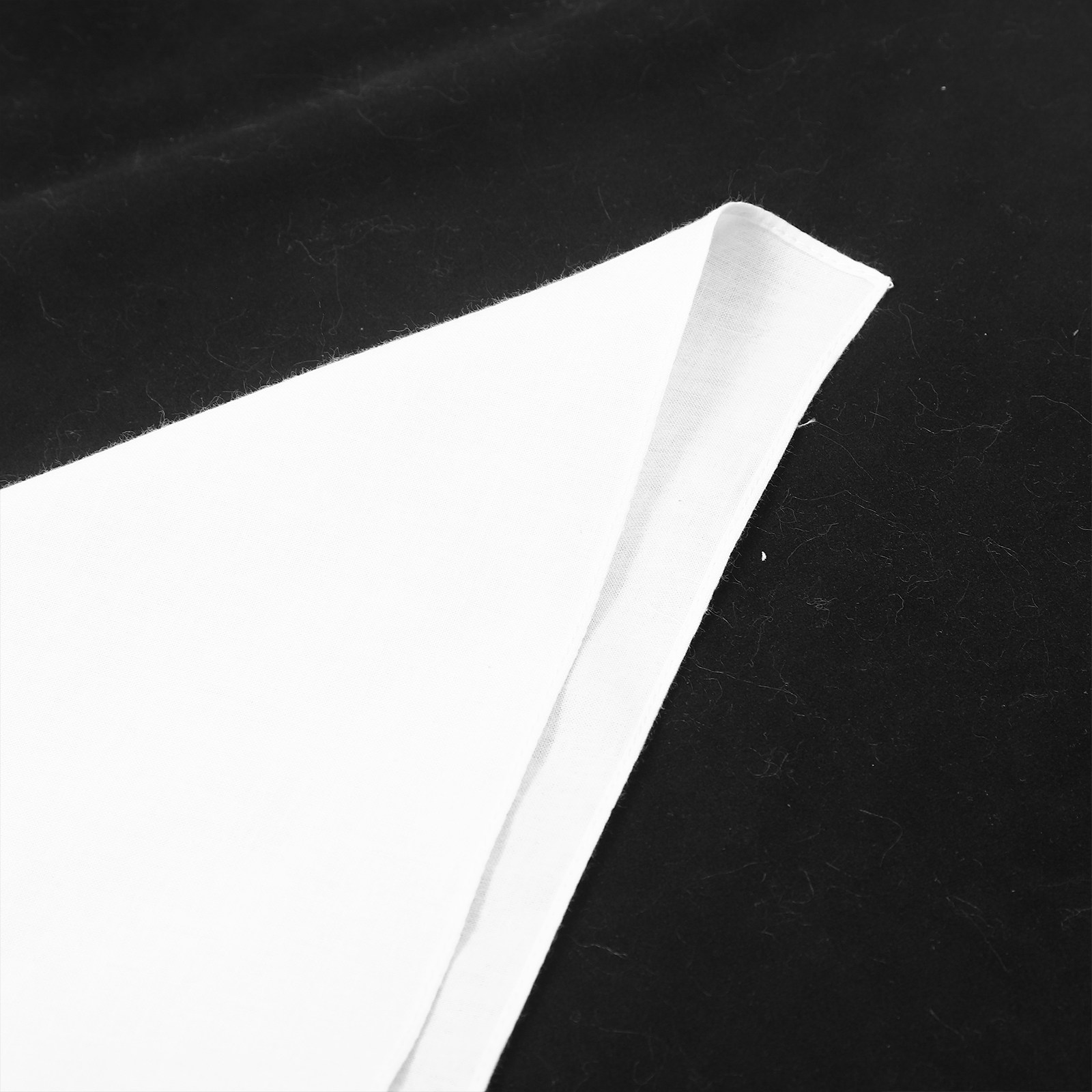 White Cotton Handkerchief Squa - Bandana Blank White recensie en prijs