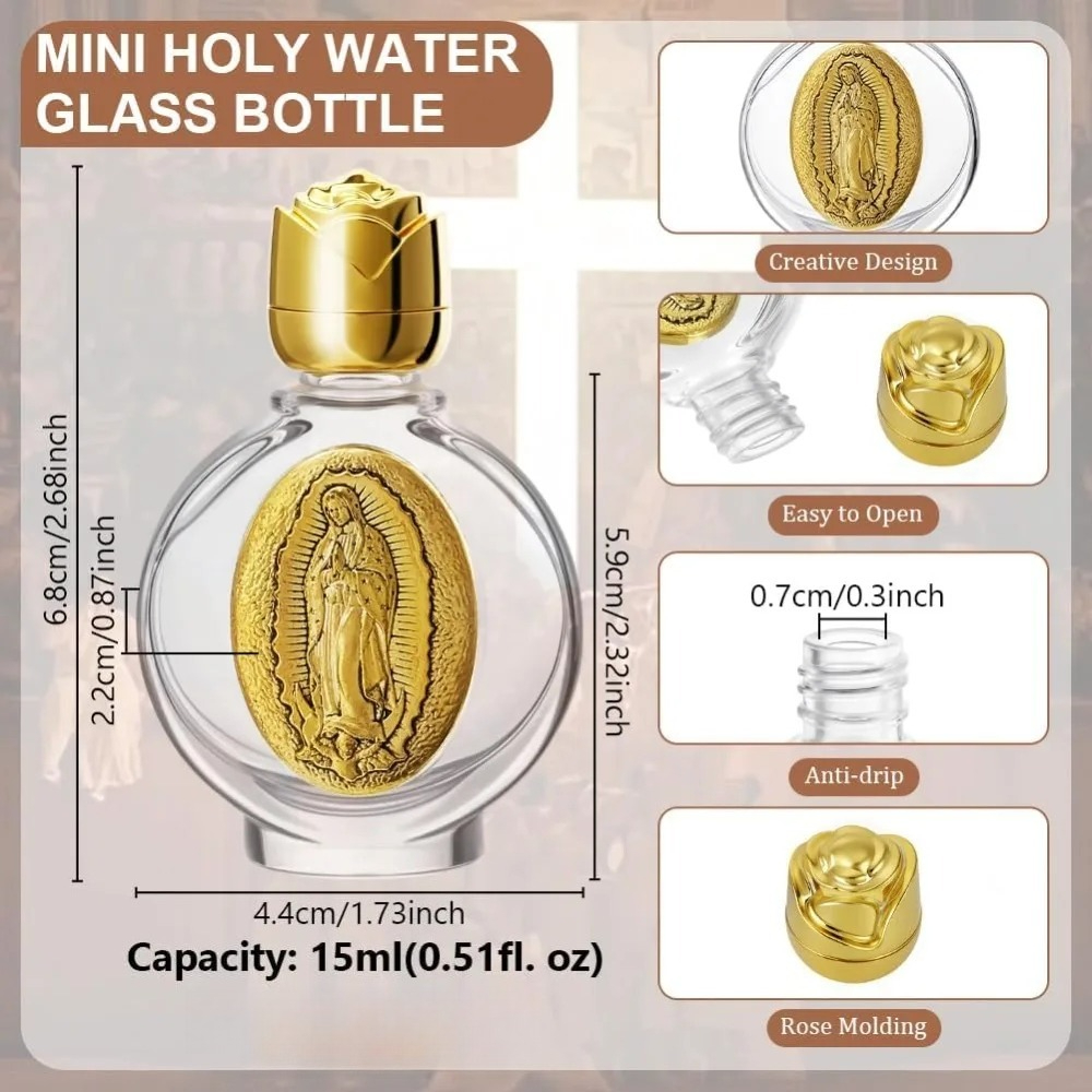 12/2Pcs Holy Water Bottles 0.5 - Water Bottle Blank recensie en prijs