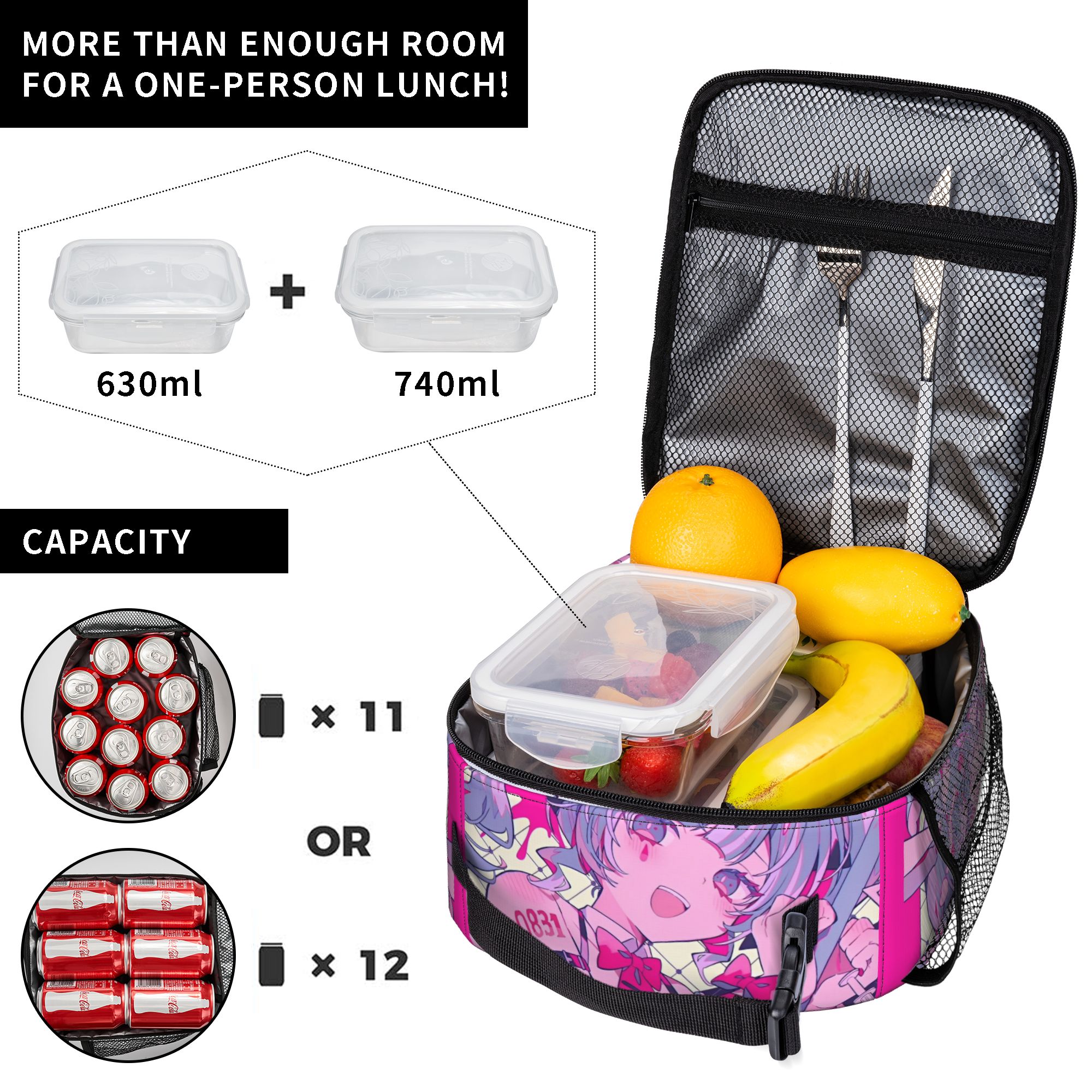 Hatsune Miku  Insulated Lunch  - Tote Bag Sublimation recensie en prijs