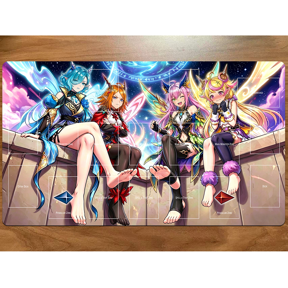 Yu-Gi-Oh Playmat Elfnote Regin - Door Mat Blank recensie en prijs