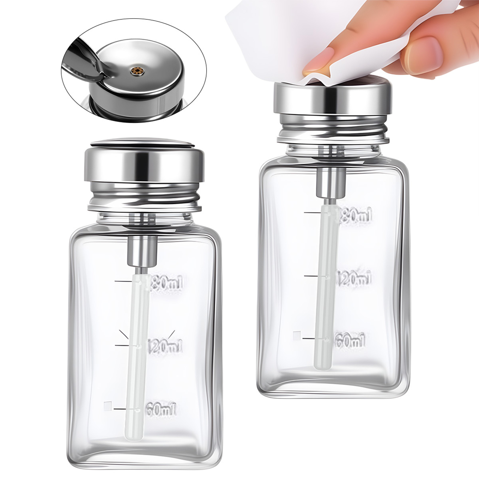 180ml Nail Glass Bottle Press  - Water Bottle Blank recensie en prijs