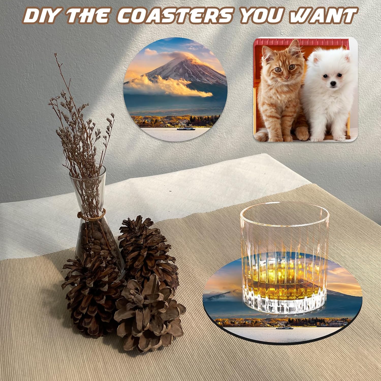 10 Pcs Sublimation Coasters Bl - Coaster Sublimation Blank recensie en prijs