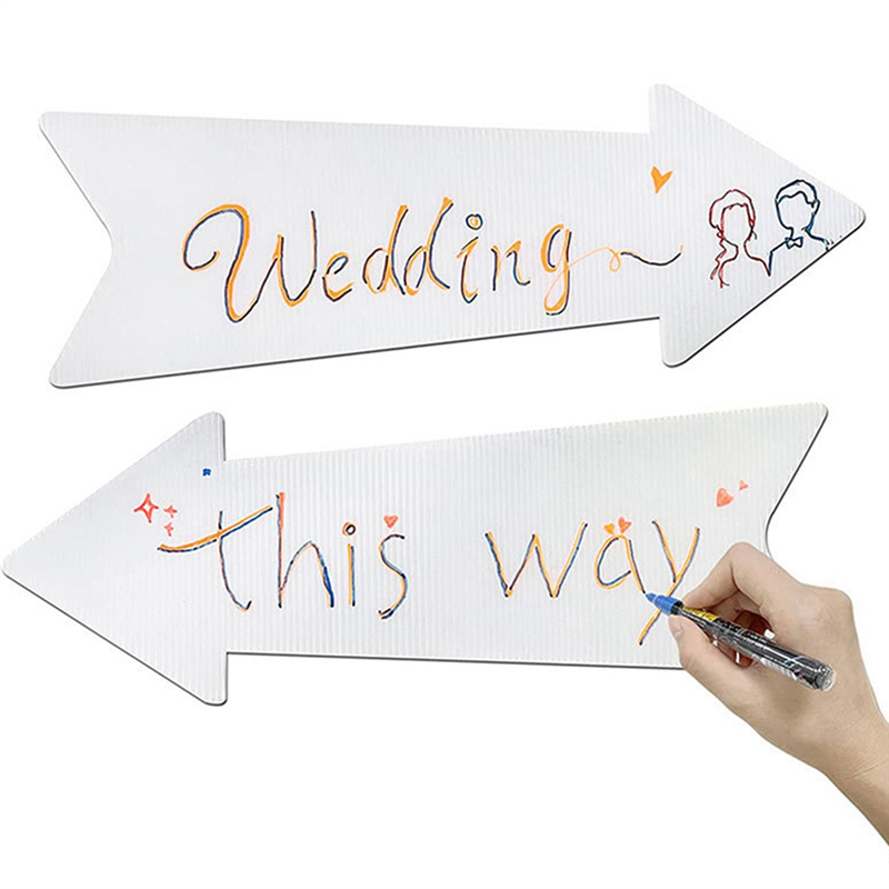 HRBAJ-Directional Arrows Signs - Yard Sign Blank recensie en prijs
