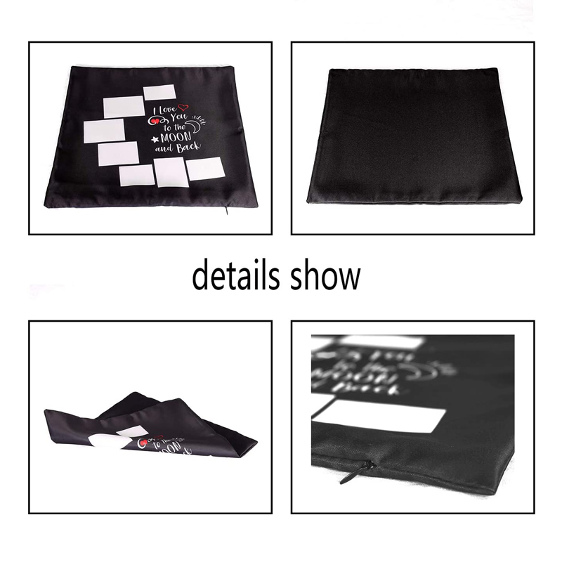 10pcs/Lot 7 Panels Blank Moon  - Pillow Cover Sublimation recensie en prijs