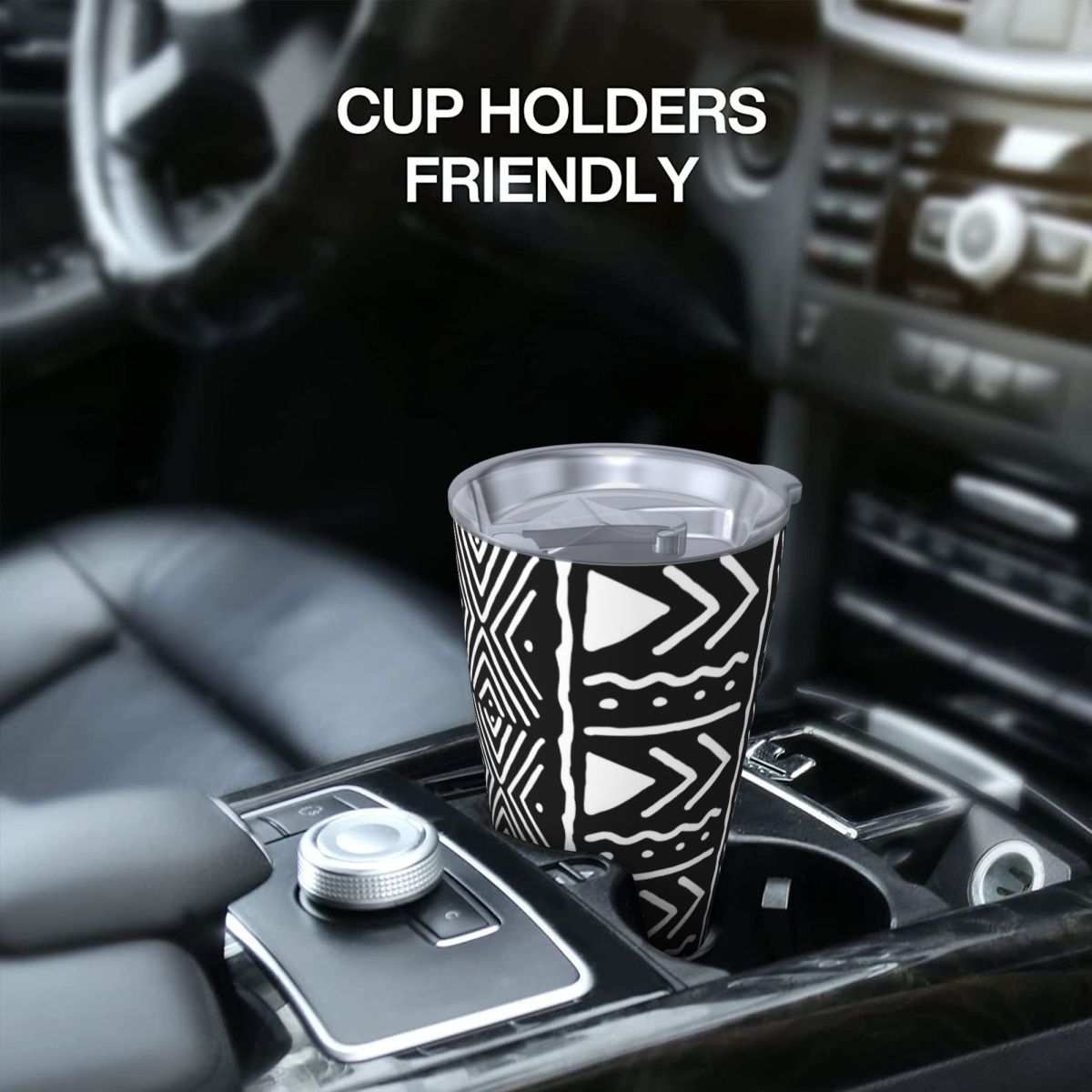 Black And White African Bogola - Tumbler 20Oz White recensie en prijs