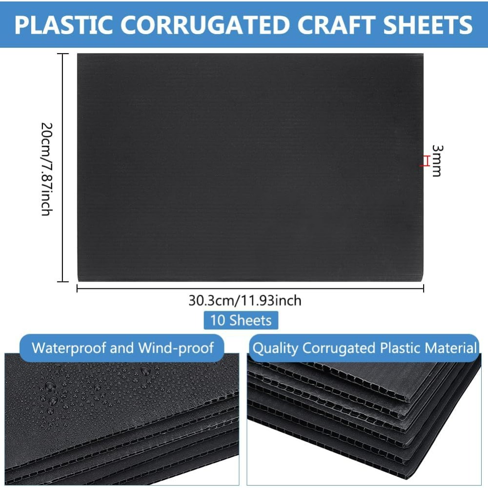 Plastic Sheets 12x7.8 Inch Stu - Yard Sign Blank recensie en prijs