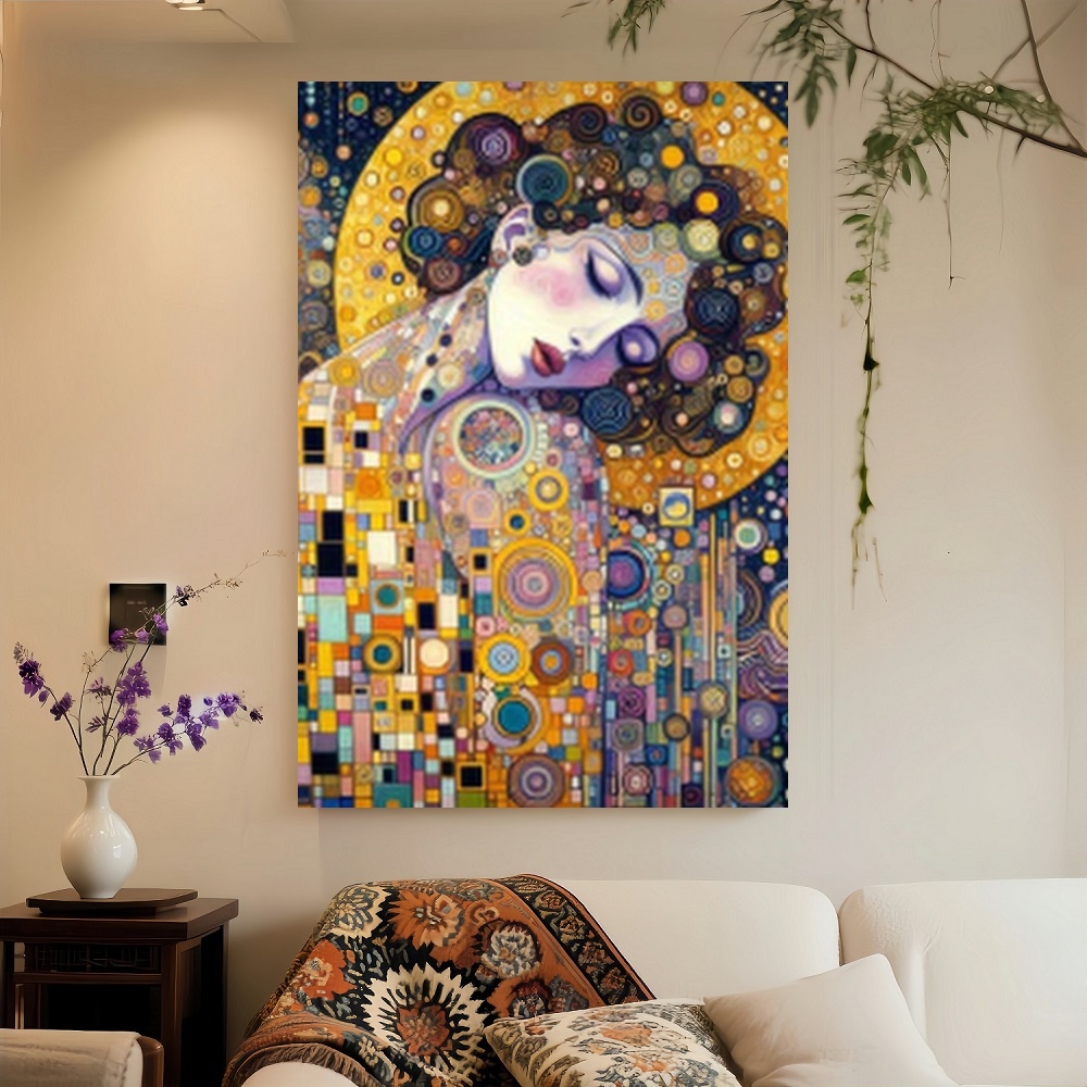 Framed S Gustav Klimt Inspired - Canvas Wrap Ready recensie en prijs