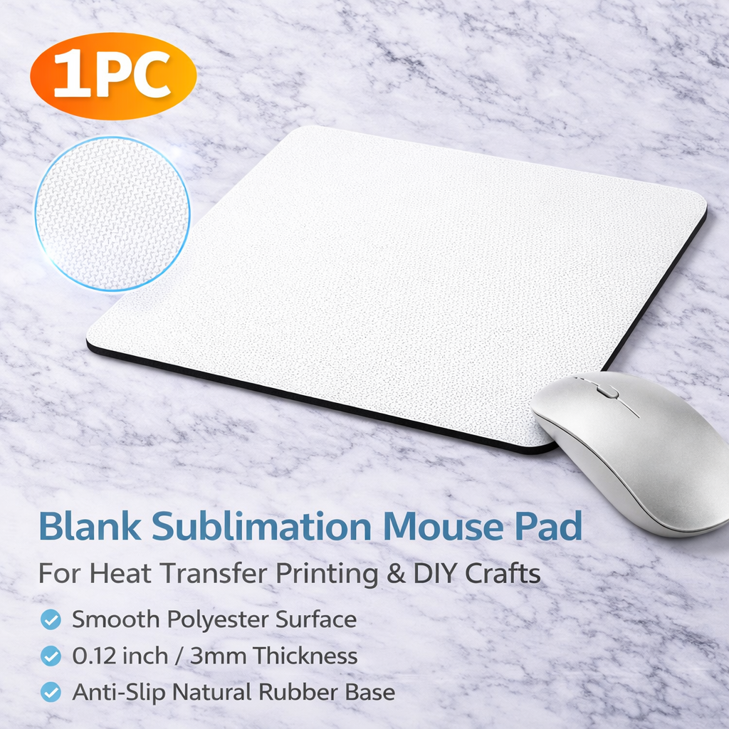 1 Pc Sublimation Mouse Pad Bla - Mouse Pad Blank Sublimation recensie en prijs