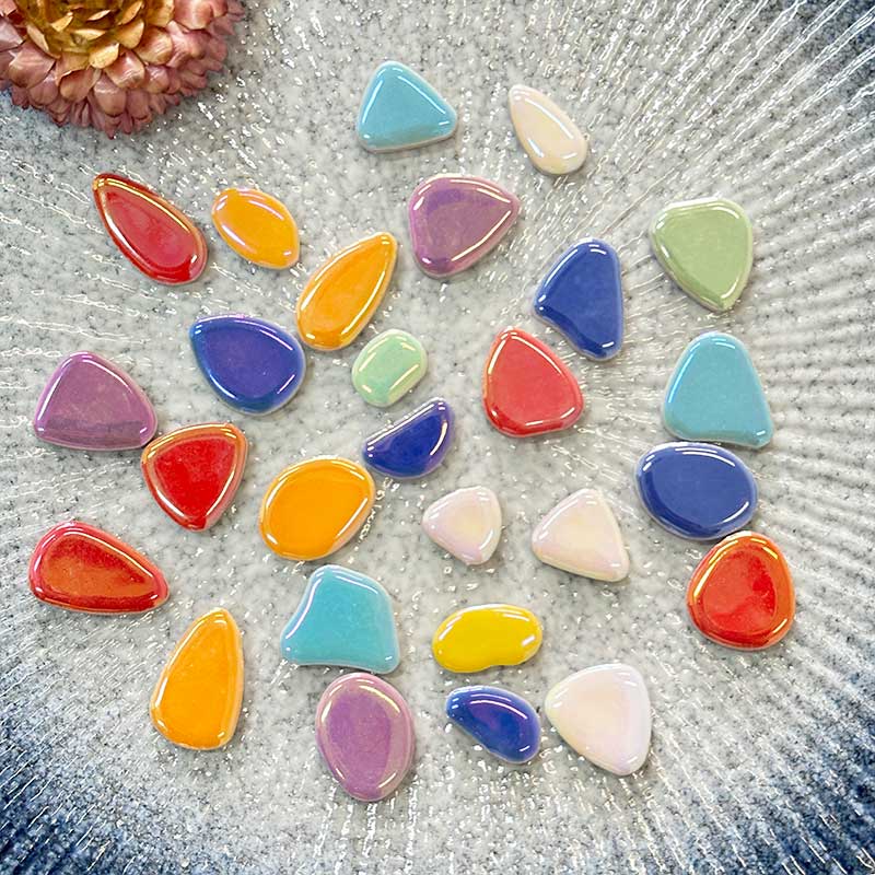 50g Porcelain DIY irregular Ph - Ceramic Tile Blank recensie en prijs