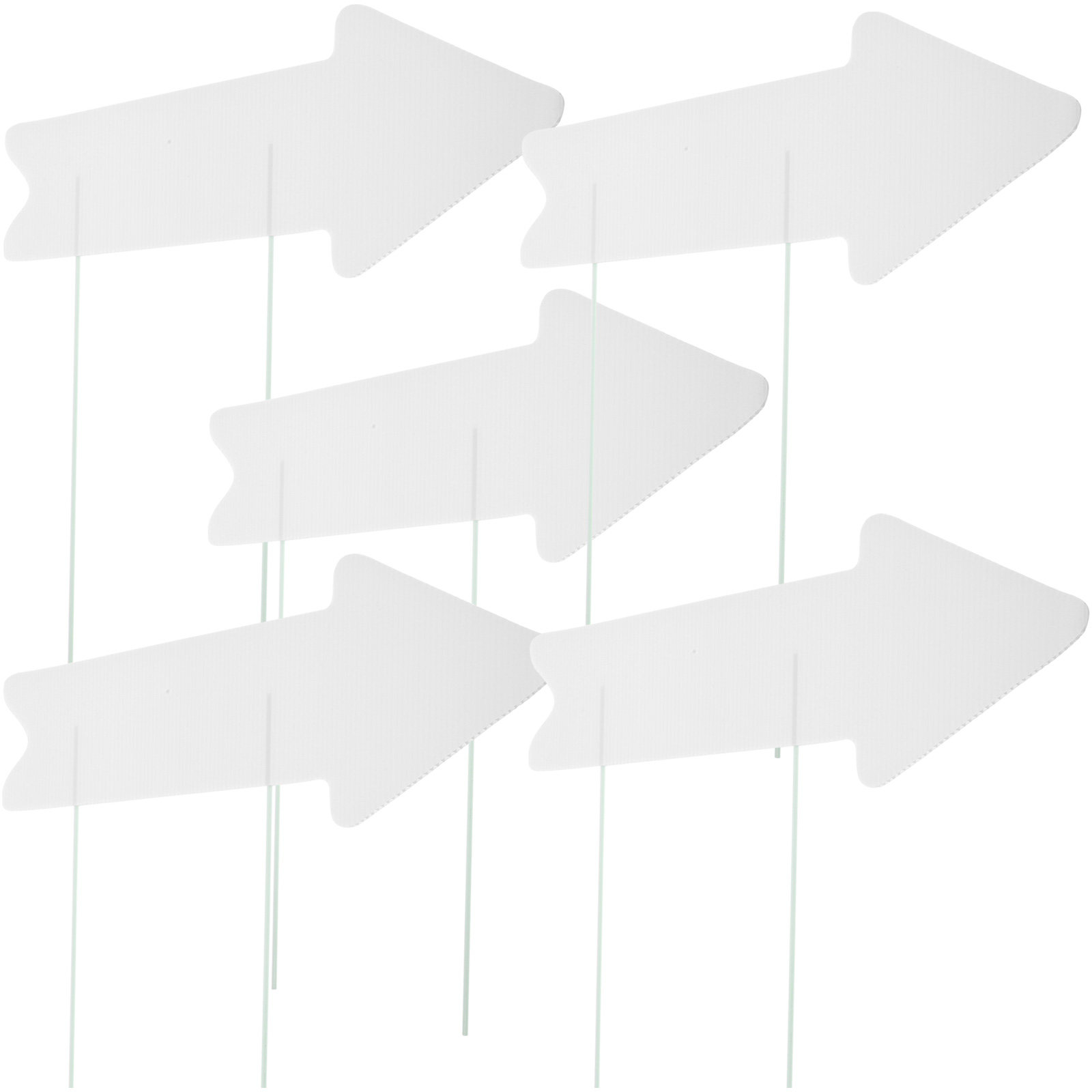 5Pcs Blank Yard Signs with Sta - Yard Sign Blank recensie en prijs