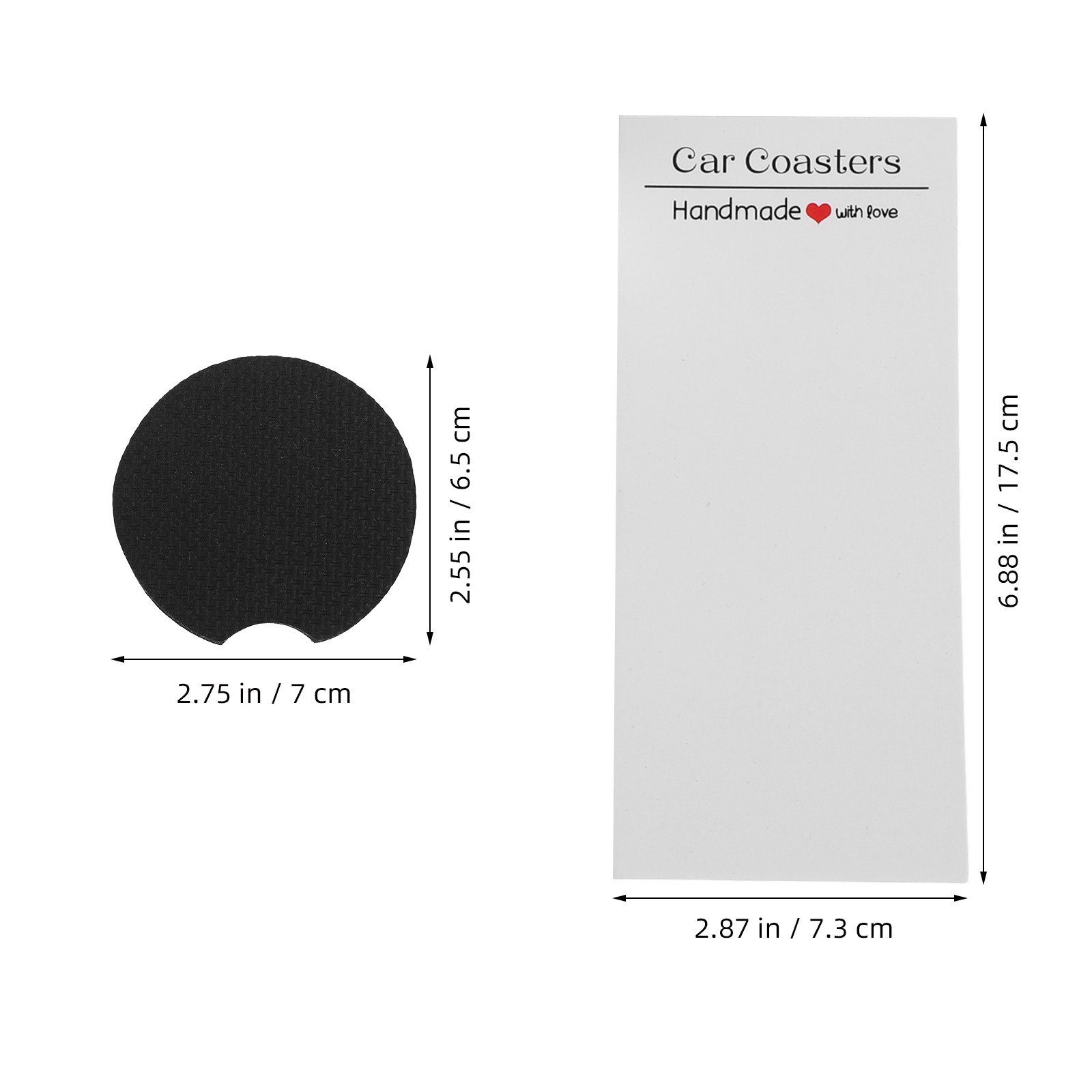 1Set Sublimation Blank Car Coa - Coaster Sublimation Blank recensie en prijs