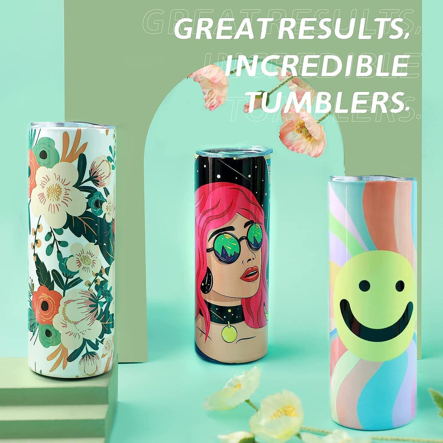 HTVRONT 8pcs Stainless 20 OZ S - Sublimation Mug White recensie en prijs