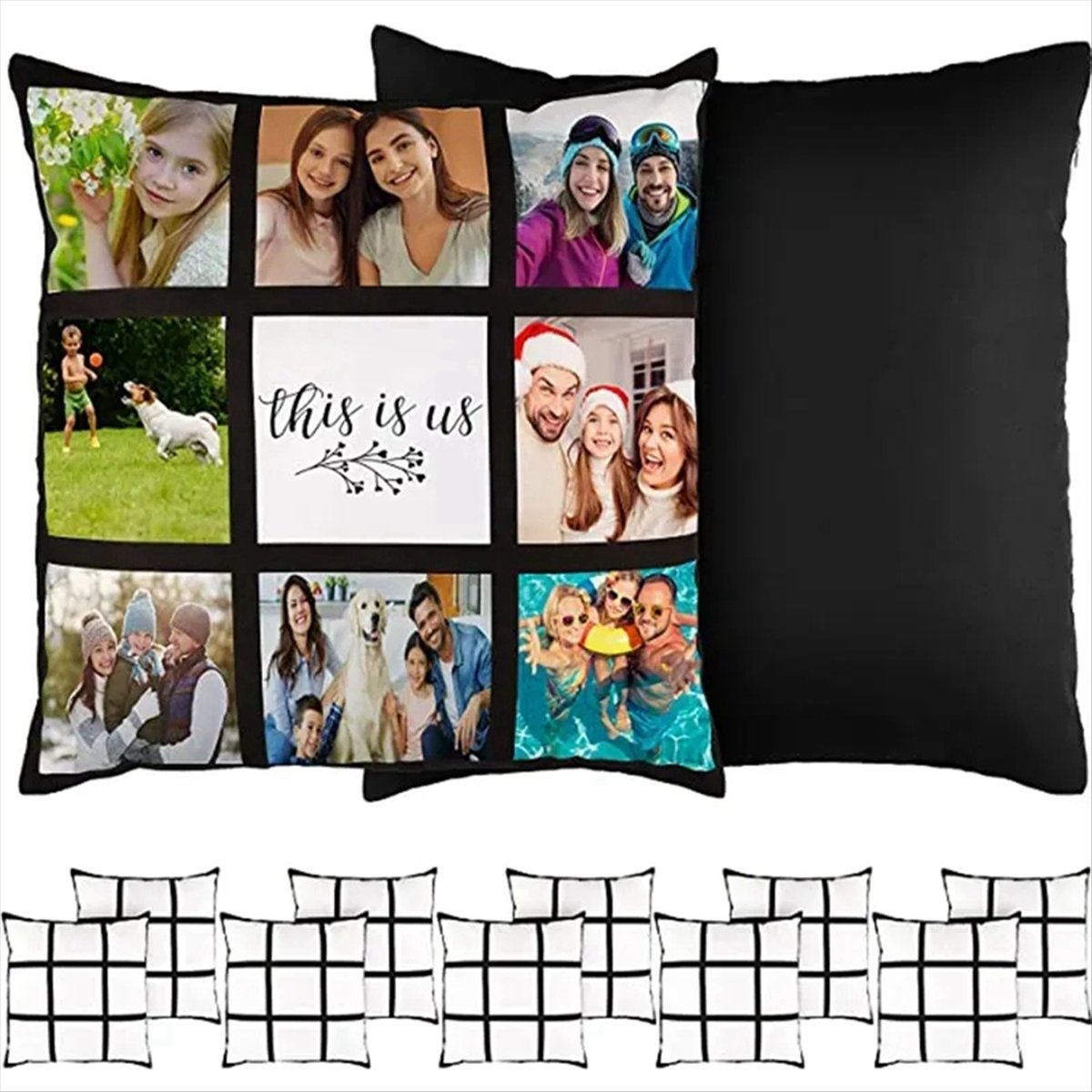 A75K 6Pcs Sublimation Blank Pa - Pillow Cover Sublimation recensie en prijs