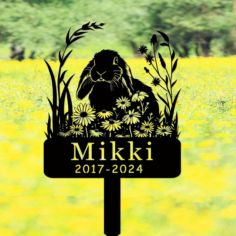 Custom Lop-Eared Rabbit Memori - Yard Sign Blank recensie en prijs