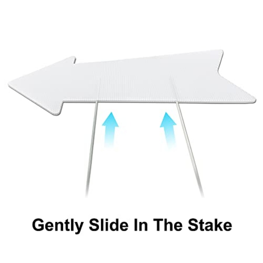 Blank Arrow Signs with Stakes  - Yard Sign Blank recensie en prijs