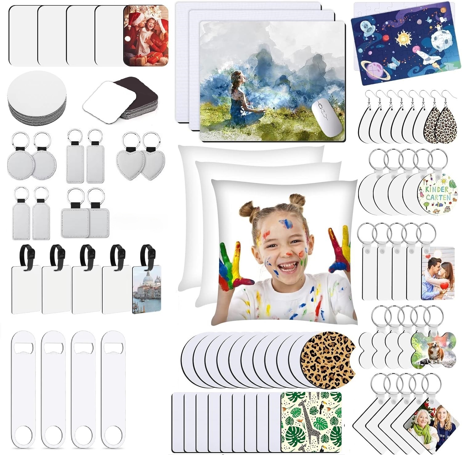 90pcs  Sublimation Blank Start - Pillow Cover Sublimation recensie en prijs