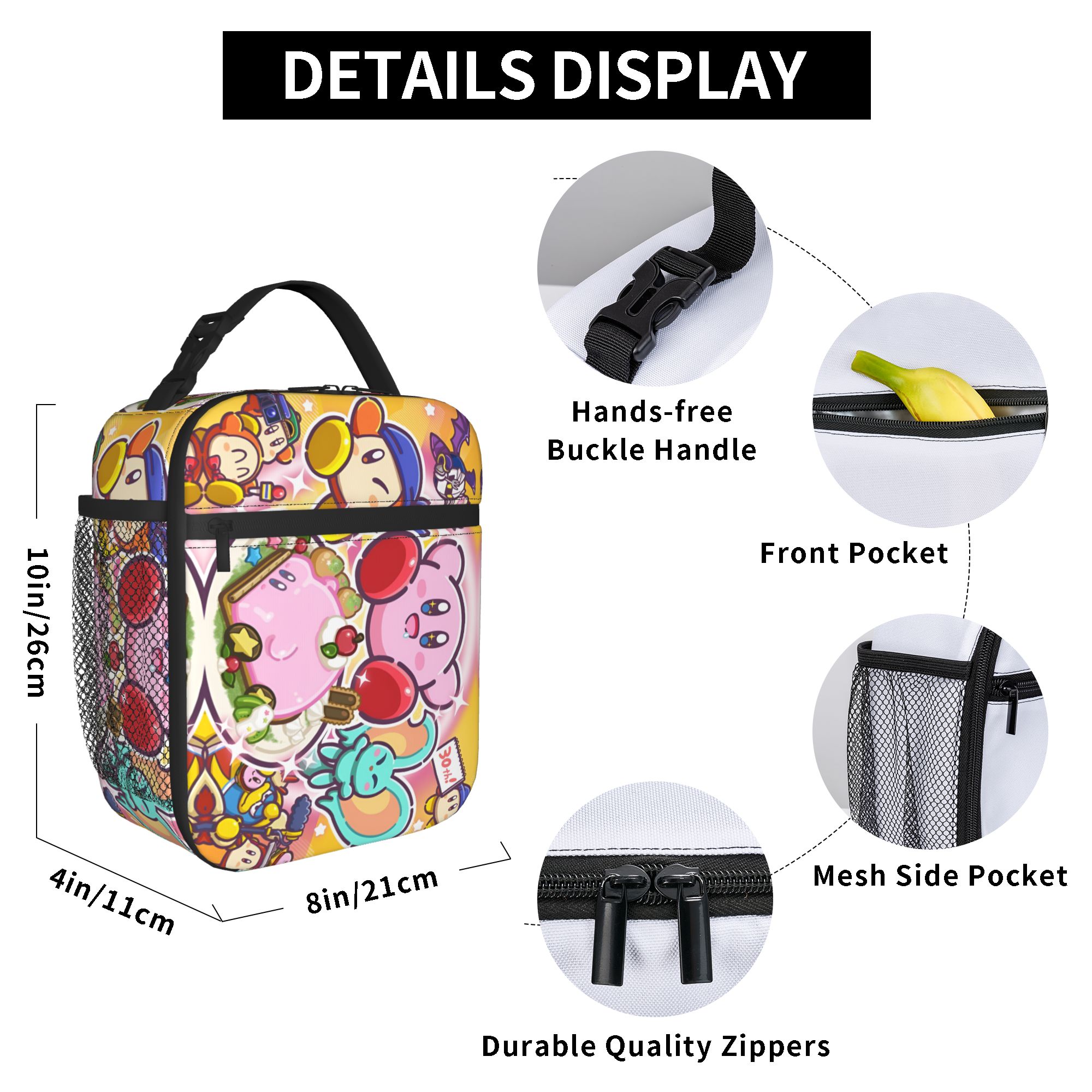 Custom K-Kirbys Insulated Lunc - Tote Bag Sublimation recensie en prijs