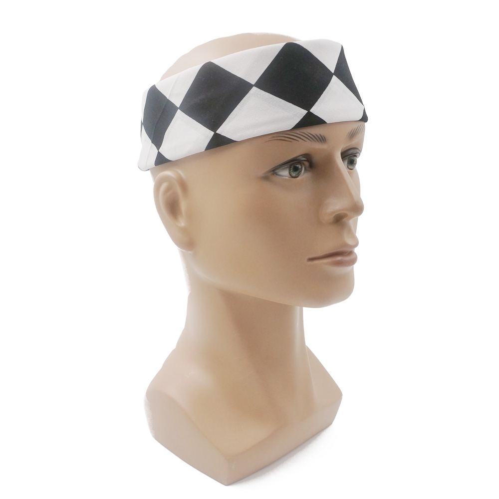 Bandana Checkered Flag Auto Ra - Bandana Blank White recensie en prijs