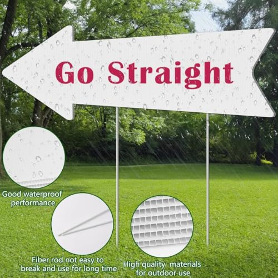 Blank-Arrow-Signs with Stakes  - Yard Sign Blank recensie en prijs