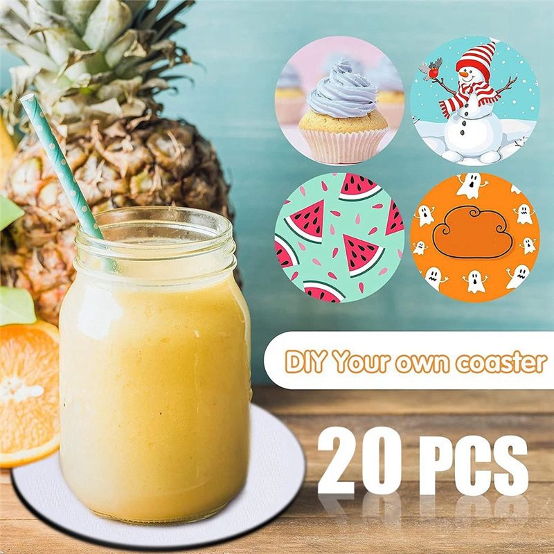 AB46-Sublimation Blank Coaster - Coaster Sublimation Blank recensie en prijs