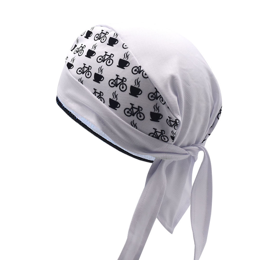 Classic Men White Cycling Cap  - Bandana Blank White recensie en prijs