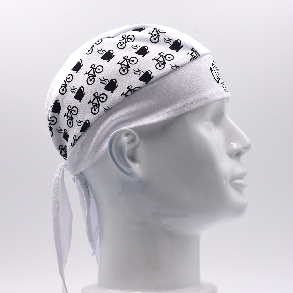 Classic Men White Cycling Cap  - Bandana Blank White recensie en prijs