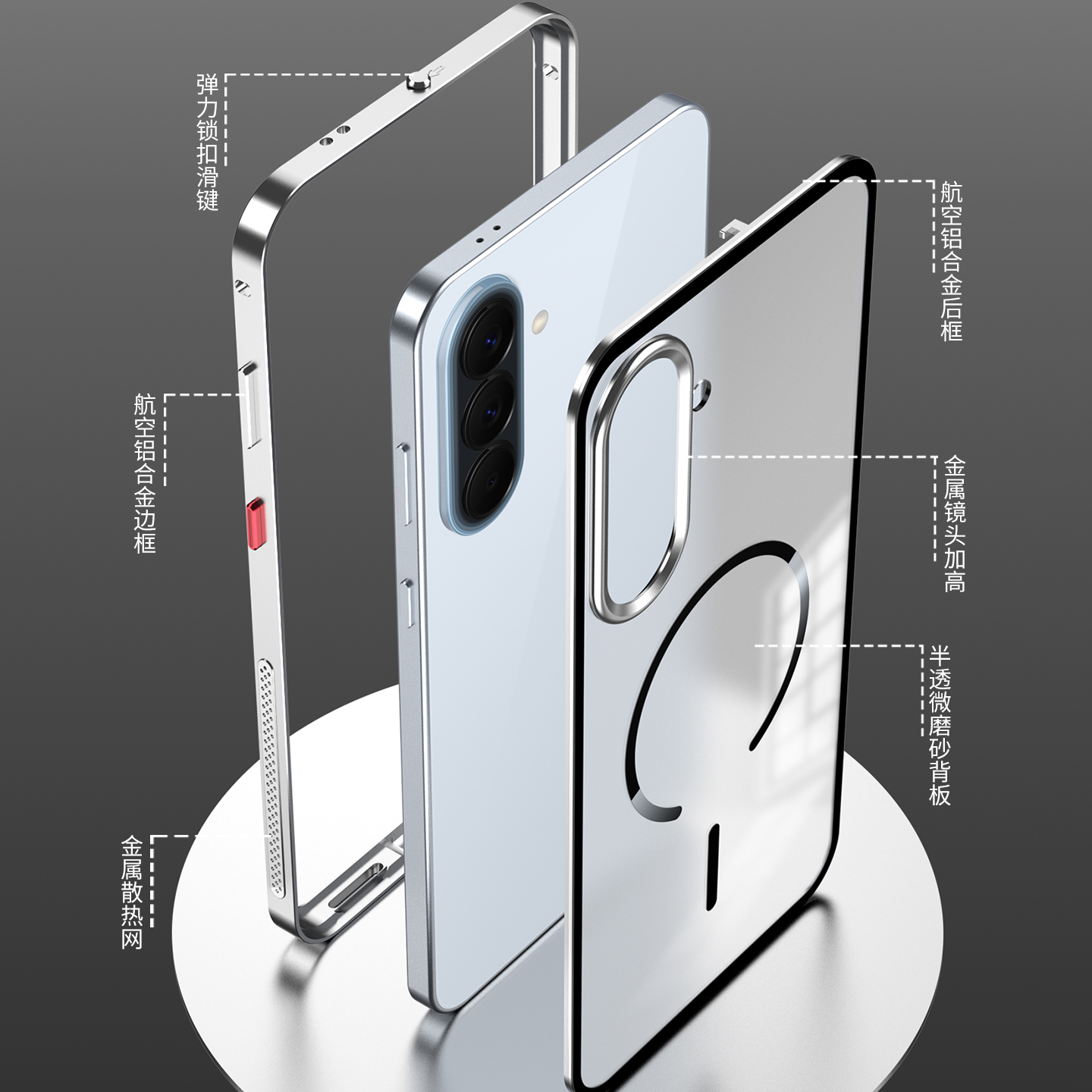 For Samsung Galaxy A57 A37 Fro - Metal Photo Panel recensie en prijs
