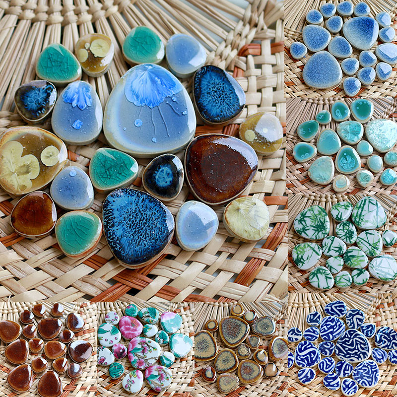100g DIY Ceramic Mosaic Tiles  - Ceramic Tile Blank recensie en prijs
