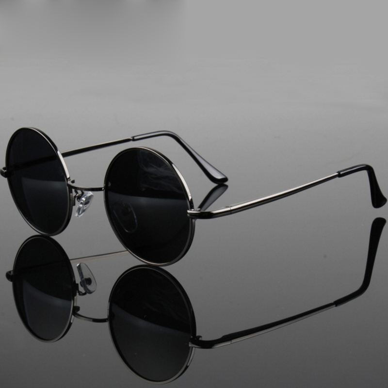 Retro Vintage Round Sunglasses - Metal Photo Panel recensie en prijs